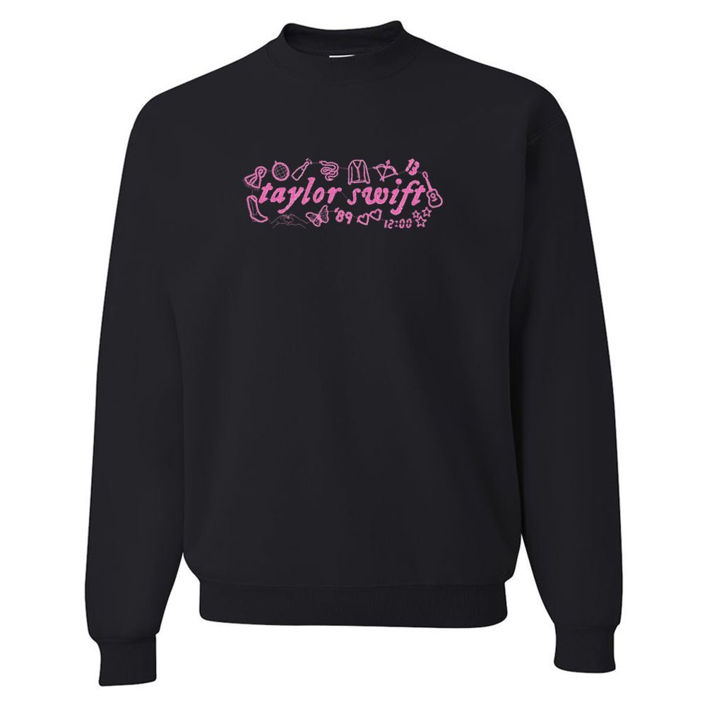 Swiftie Embroidered Crewneck Sweatshirt - United Monograms