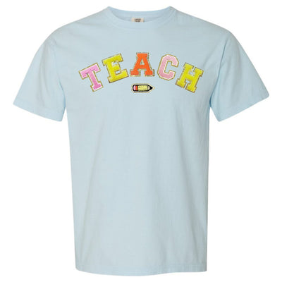 Teach Pencil Letter Patch T - Shirt - United Monograms