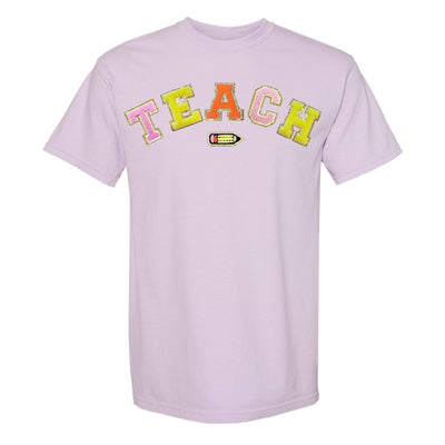 Teach Pencil Letter Patch T - Shirt - United Monograms