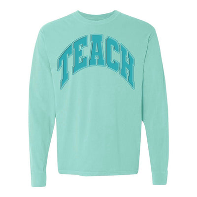 'Teach' PUFF Long Sleeve T-Shirt - United Monograms