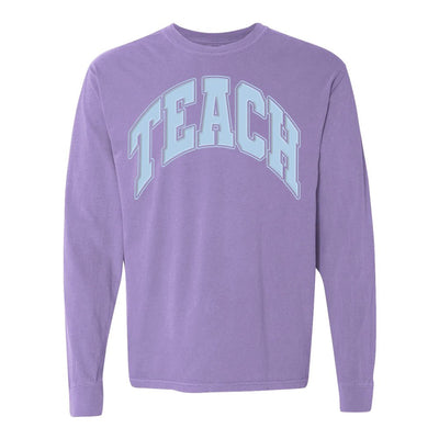 'Teach' PUFF Long Sleeve T-Shirt - United Monograms