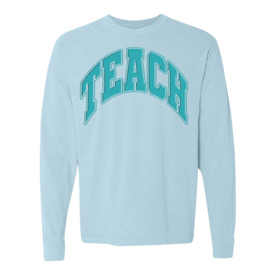 'Teach' PUFF Long Sleeve T-Shirt - United Monograms