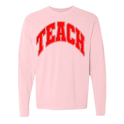 'Teach' PUFF Long Sleeve T-Shirt - United Monograms