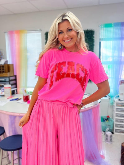 'Teach' PUFF T-Shirt - United Monograms