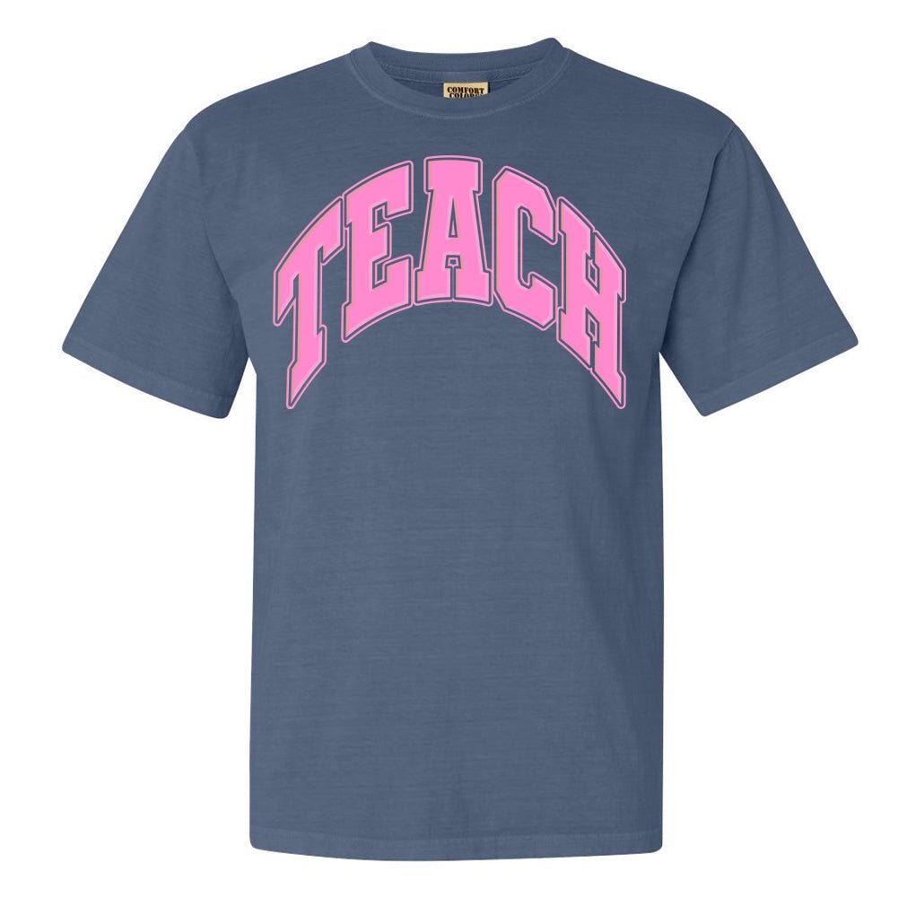 'Teach' PUFF T-Shirt - United Monograms