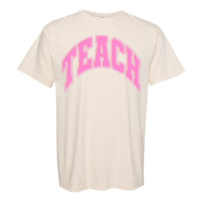 'Teach' PUFF T-Shirt - United Monograms