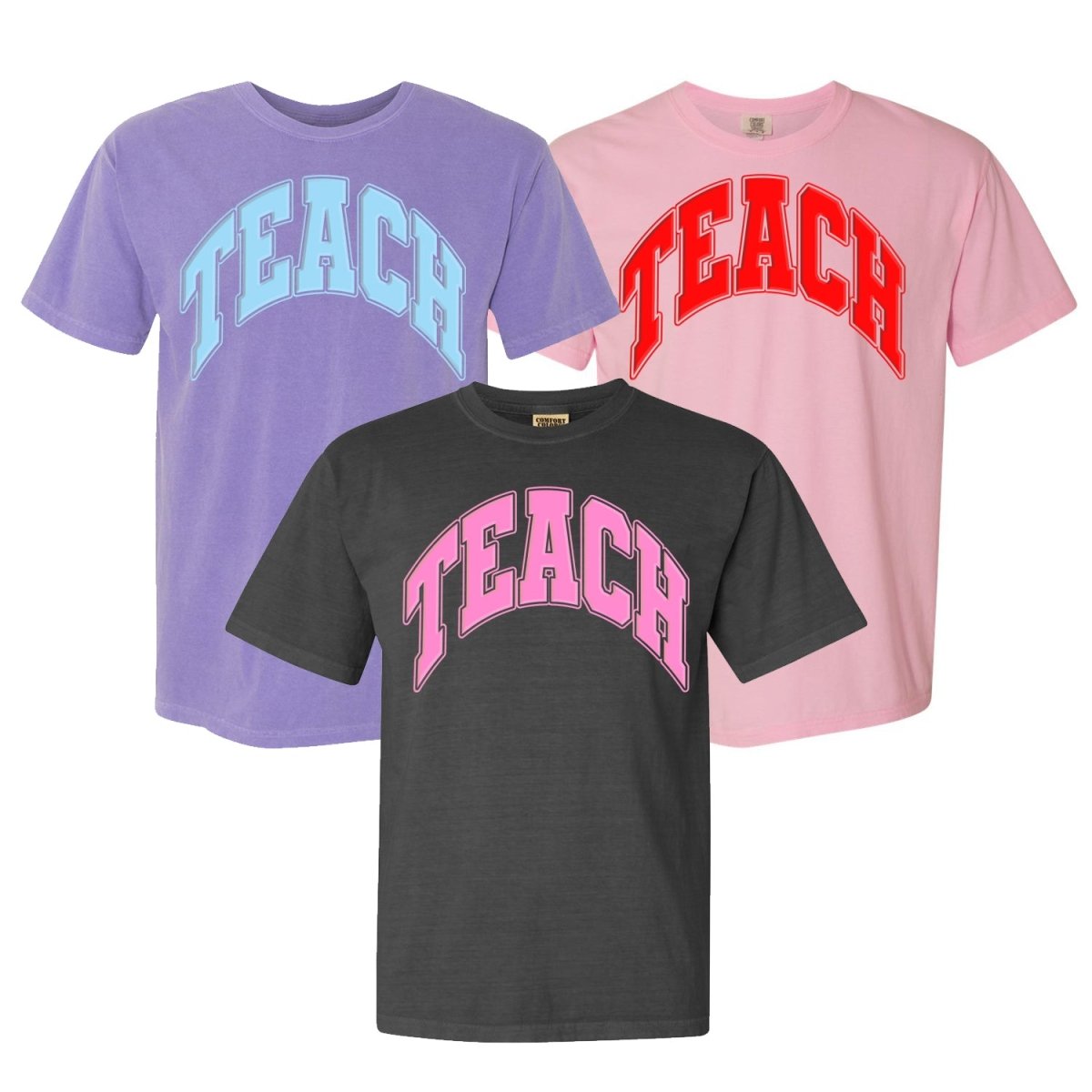 'Teach' PUFF T-Shirt - United Monograms