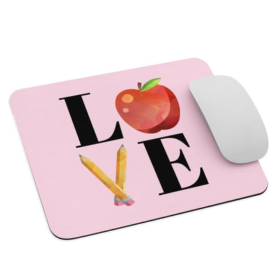 'Teacher Love' Mouse Pad - United Monograms