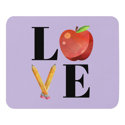 'Teacher Love' Mouse Pad - United Monograms