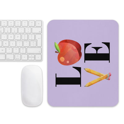 'Teacher Love' Mouse Pad - United Monograms