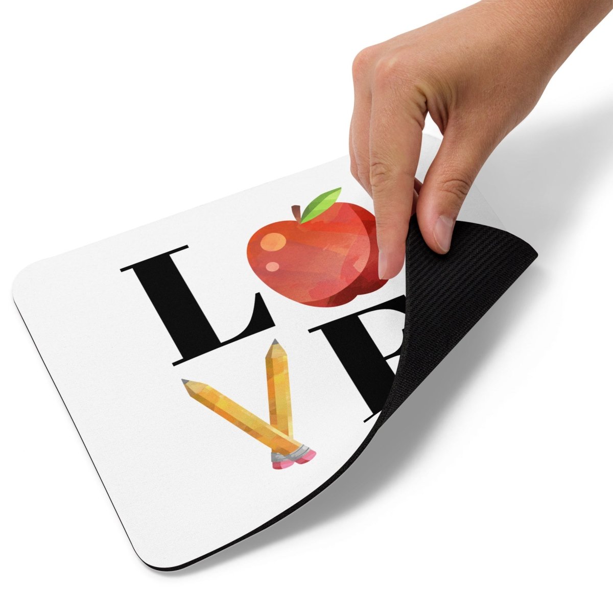 'Teacher Love' Mouse Pad - United Monograms