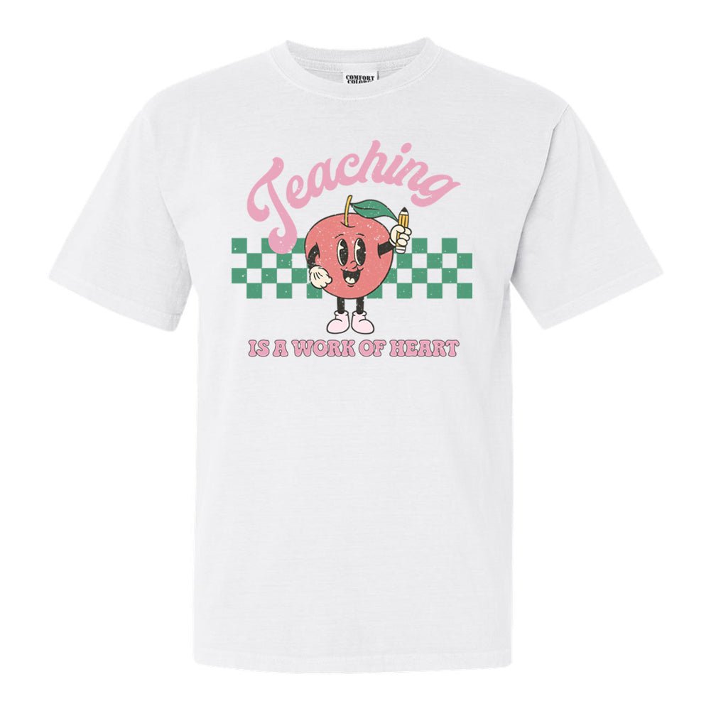 'Teaching Is A Work of Heart' T-Shirt - United Monograms