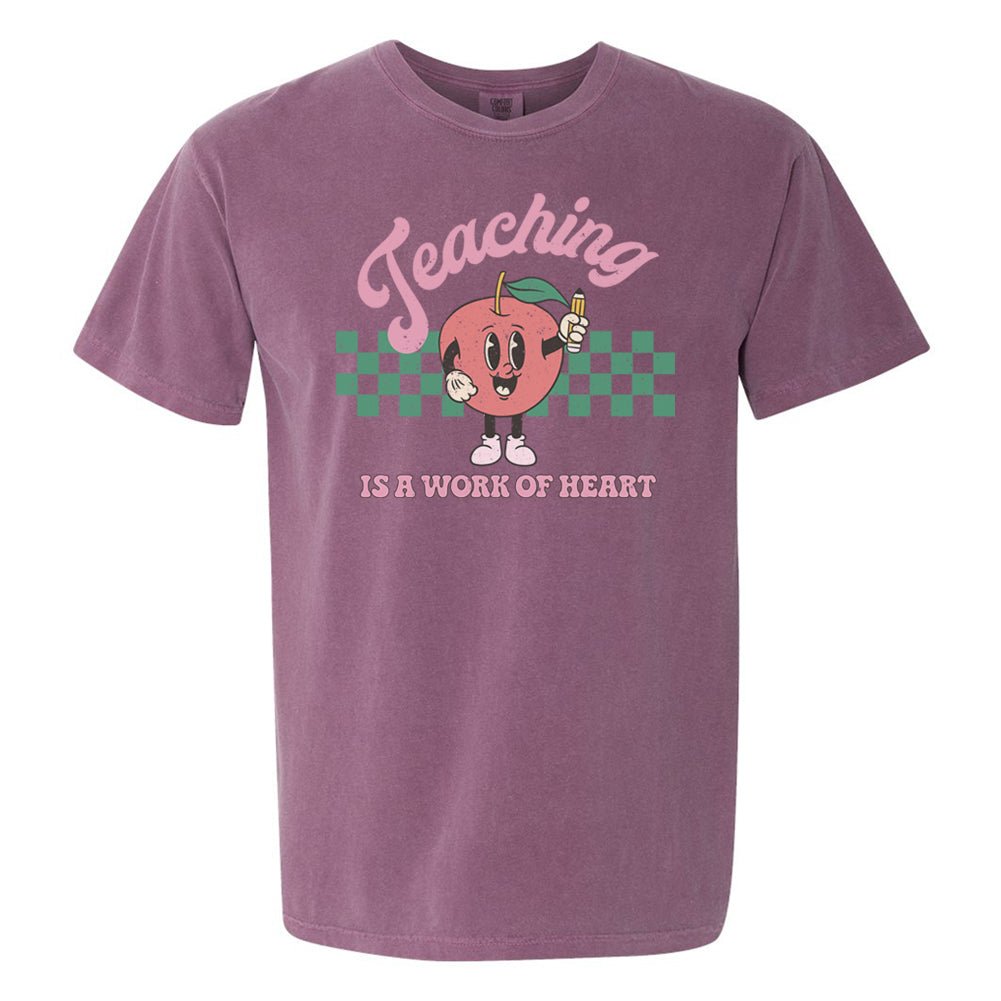 'Teaching Is A Work of Heart' T-Shirt - United Monograms