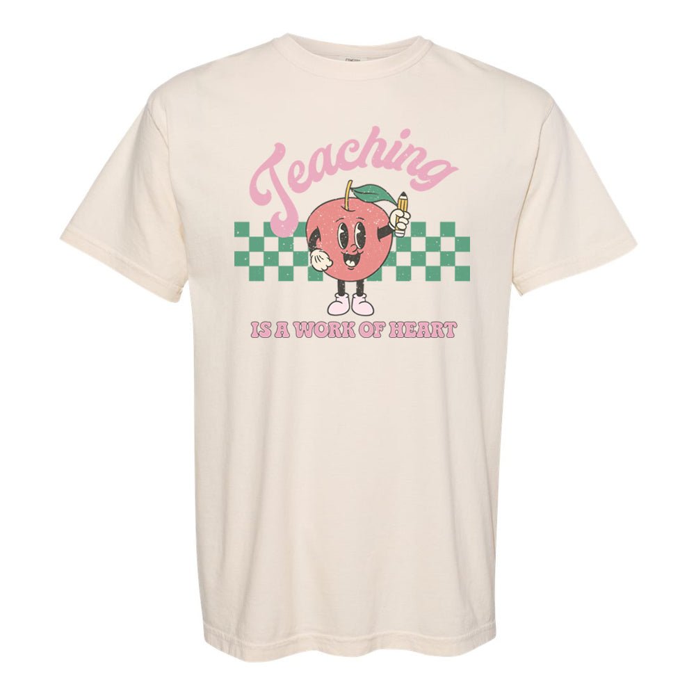 'Teaching Is A Work of Heart' T-Shirt - United Monograms