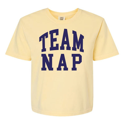 'Team Nap/Couch Club' Boxy T-Shirt - United Monograms