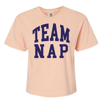 'Team Nap/Couch Club' Boxy T-Shirt - United Monograms
