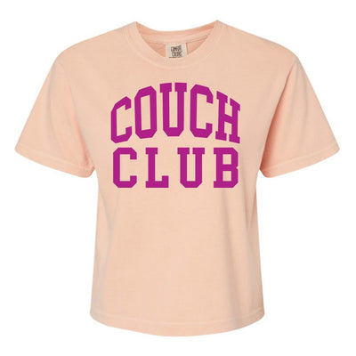 'Team Nap/Couch Club' Boxy T-Shirt - United Monograms