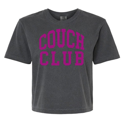 'Team Nap/Couch Club' Boxy T-Shirt - United Monograms
