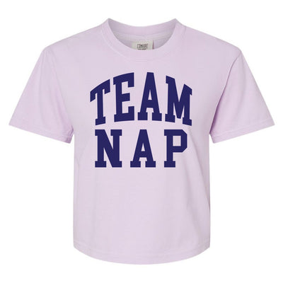 'Team Nap/Couch Club' Boxy T-Shirt - United Monograms