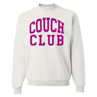 'Team Nap/Couch Club' Crewneck Sweatshirt - United Monograms