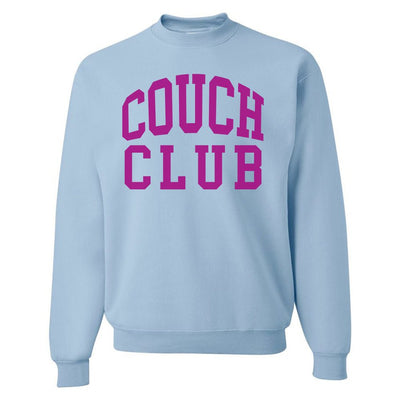 'Team Nap/Couch Club' Crewneck Sweatshirt - United Monograms