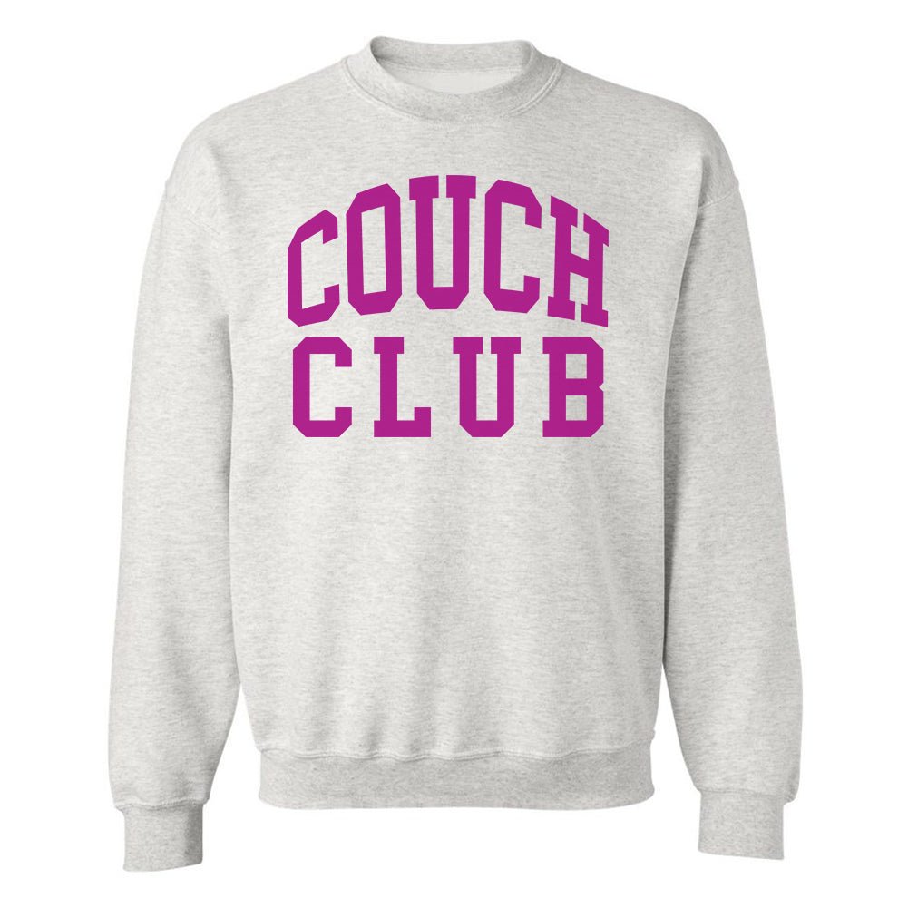 'Team Nap/Couch Club' Crewneck Sweatshirt - United Monograms