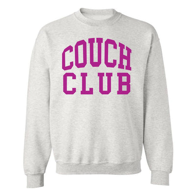 'Team Nap/Couch Club' Crewneck Sweatshirt - United Monograms