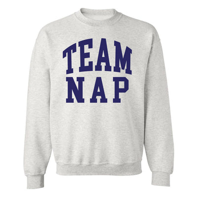 'Team Nap/Couch Club' Crewneck Sweatshirt - United Monograms