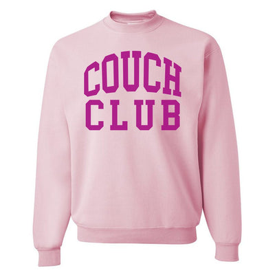 'Team Nap/Couch Club' Crewneck Sweatshirt - United Monograms