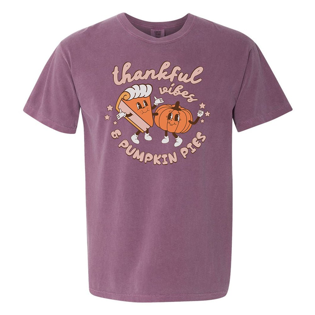 'Thankful Vibes & Pumpkin Pies' T-Shirt - United Monograms