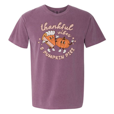 'Thankful Vibes & Pumpkin Pies' T-Shirt - United Monograms