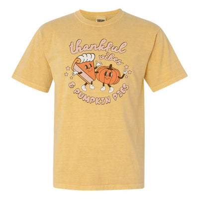 'Thankful Vibes & Pumpkin Pies' T-Shirt - United Monograms