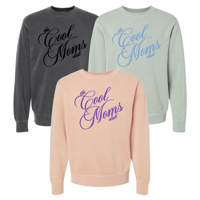 'The Cool Moms Club' PUFF Cozy Crew - United Monograms