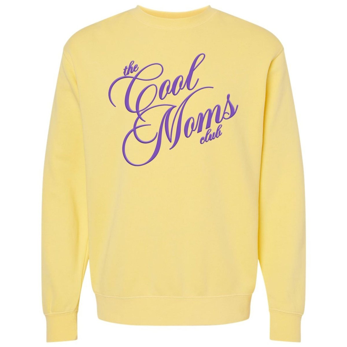 'The Cool Moms Club' PUFF Cozy Crew - United Monograms