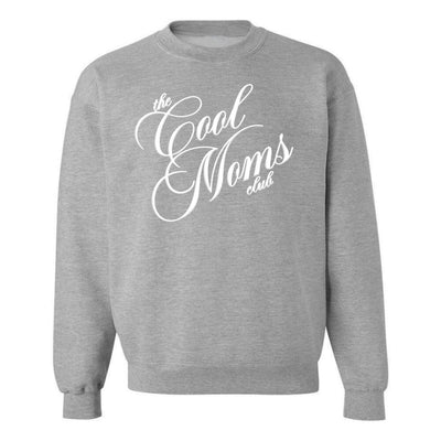 'The Cool Moms Club' PUFF Crewneck Sweatshirt - United Monograms