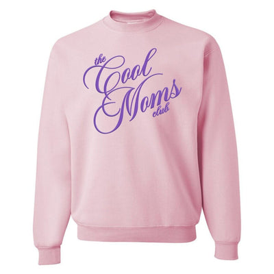 'The Cool Moms Club' PUFF Crewneck Sweatshirt - United Monograms