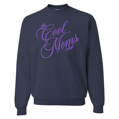 'The Cool Moms Club' PUFF Crewneck Sweatshirt - United Monograms