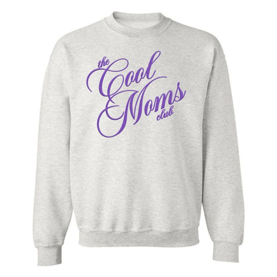 'The Cool Moms Club' PUFF Crewneck Sweatshirt - United Monograms