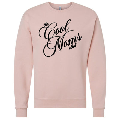 'The Cool Moms Club' PUFF Crewneck Sweatshirt - United Monograms