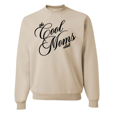 'The Cool Moms Club' PUFF Crewneck Sweatshirt - United Monograms