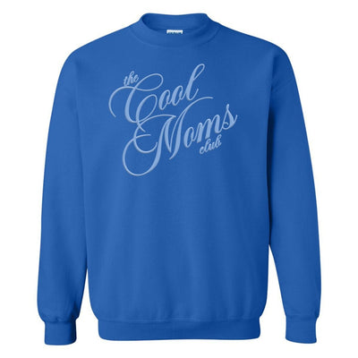 'The Cool Moms Club' PUFF Crewneck Sweatshirt - United Monograms