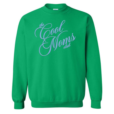 'The Cool Moms Club' PUFF Crewneck Sweatshirt - United Monograms