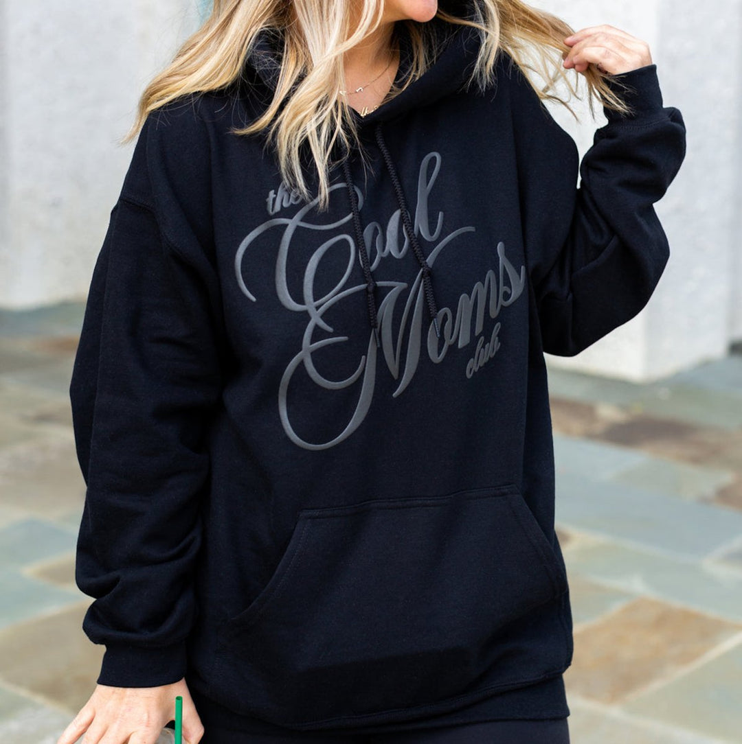 'The Cool Moms Club' PUFF Hoodie - Main Image