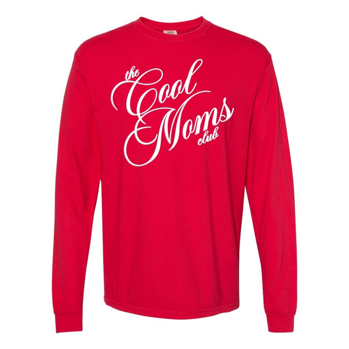 'The Cool Moms Club' PUFF Long Sleeve T-Shirt - United Monograms