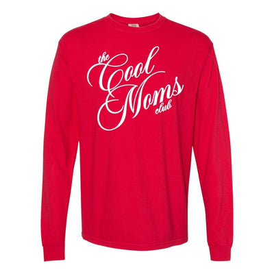 'The Cool Moms Club' PUFF Long Sleeve T-Shirt - United Monograms