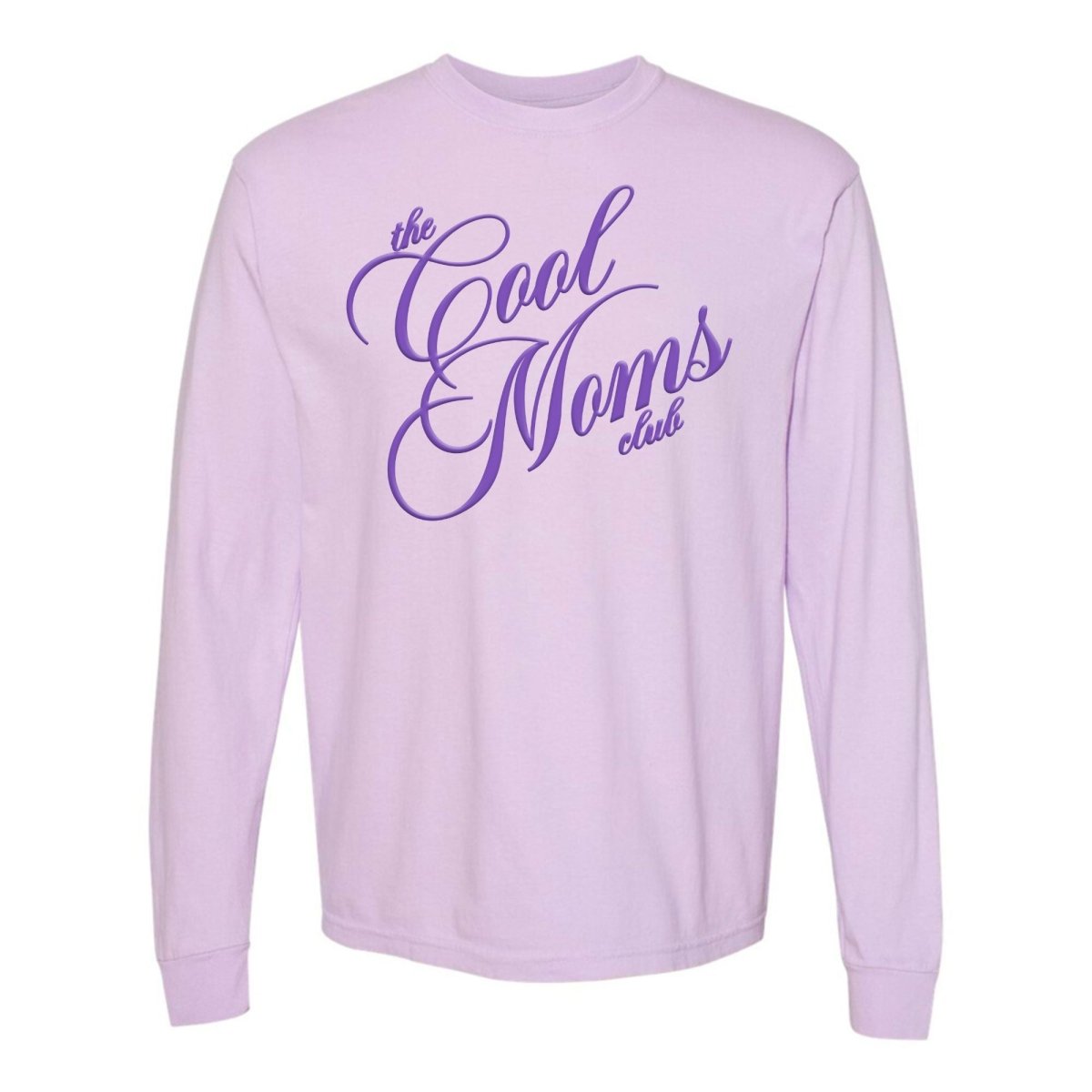 'The Cool Moms Club' PUFF Long Sleeve T-Shirt - United Monograms