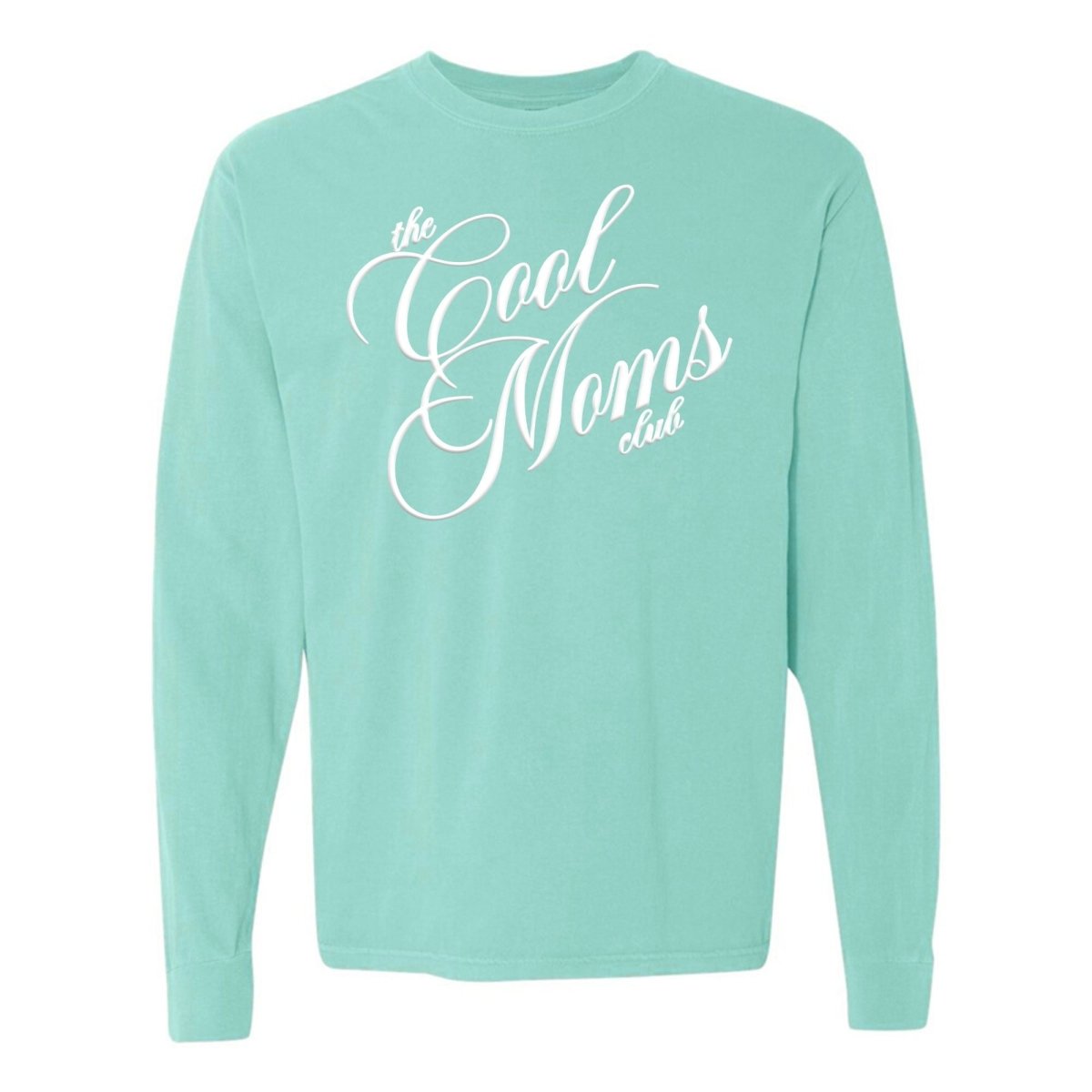 'The Cool Moms Club' PUFF Long Sleeve T-Shirt - United Monograms