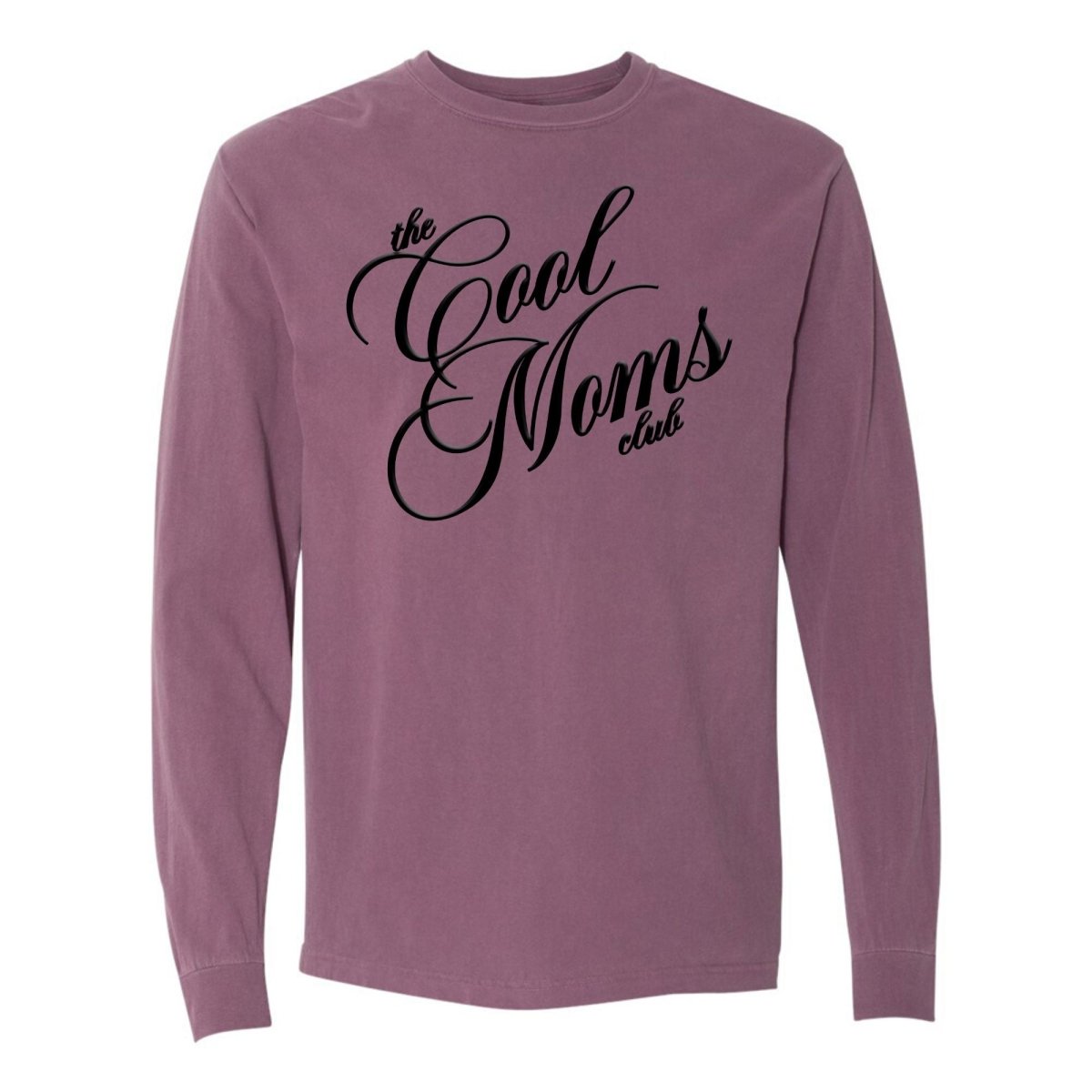 'The Cool Moms Club' PUFF Long Sleeve T-Shirt - United Monograms