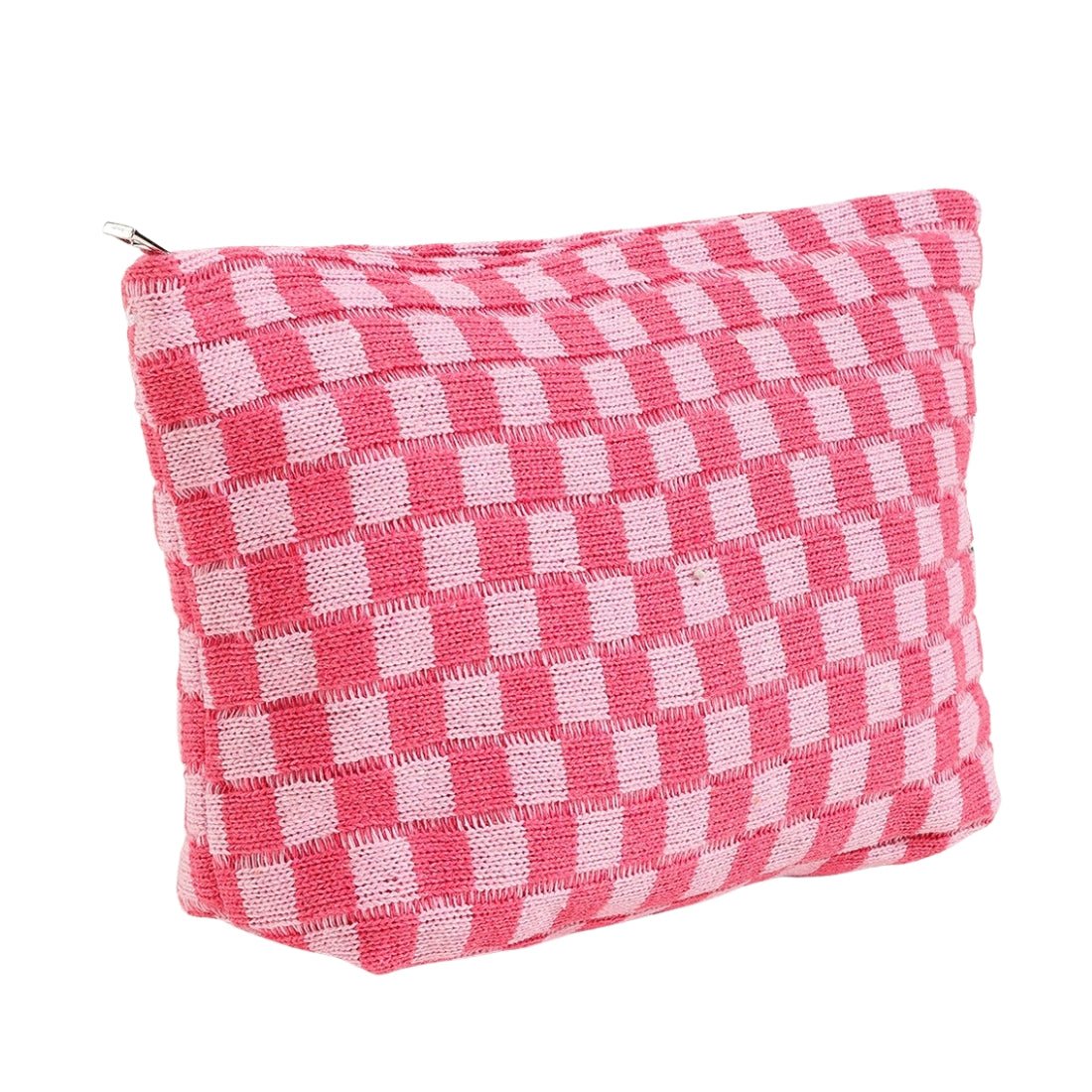 ‘The Dayzy Check’ Cosmetic Bag - United Monograms