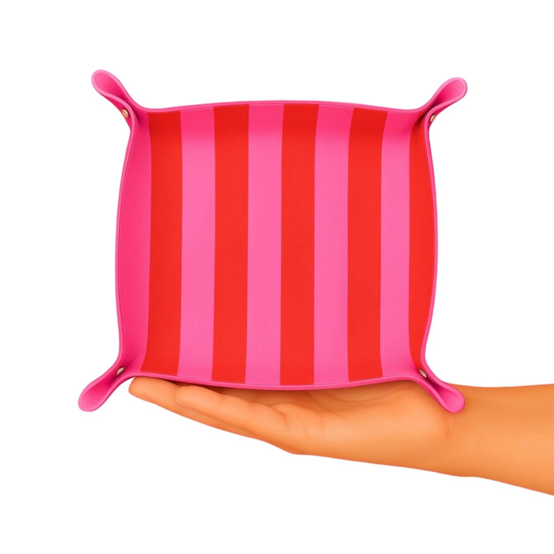 'The Dayzy Drop Spot' Stripe Catchall Tray - United Monograms